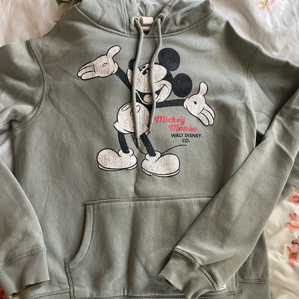 h&m mickey mouse hoodie